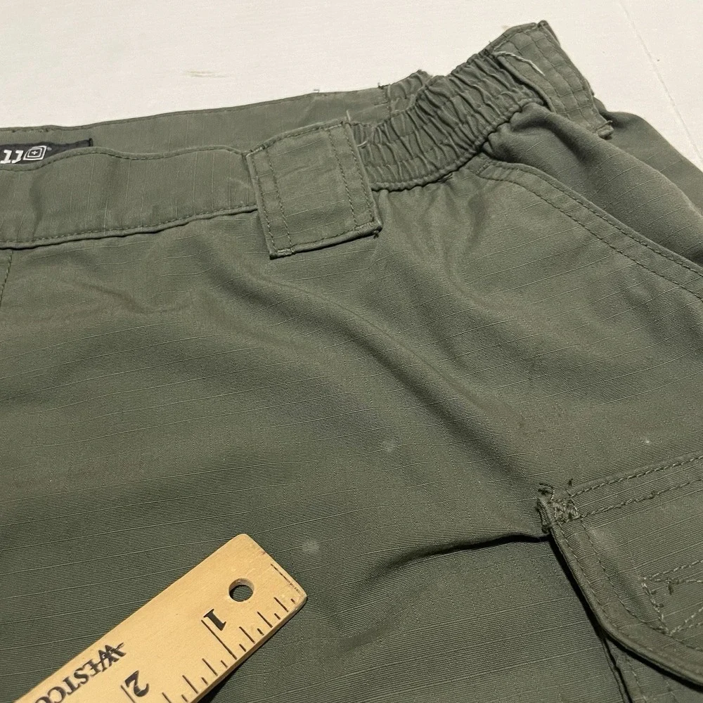 5.11 Tactical Shorts Mens Size 44 X 9 Green Ripstop Cargo Outdoors Work Hiking